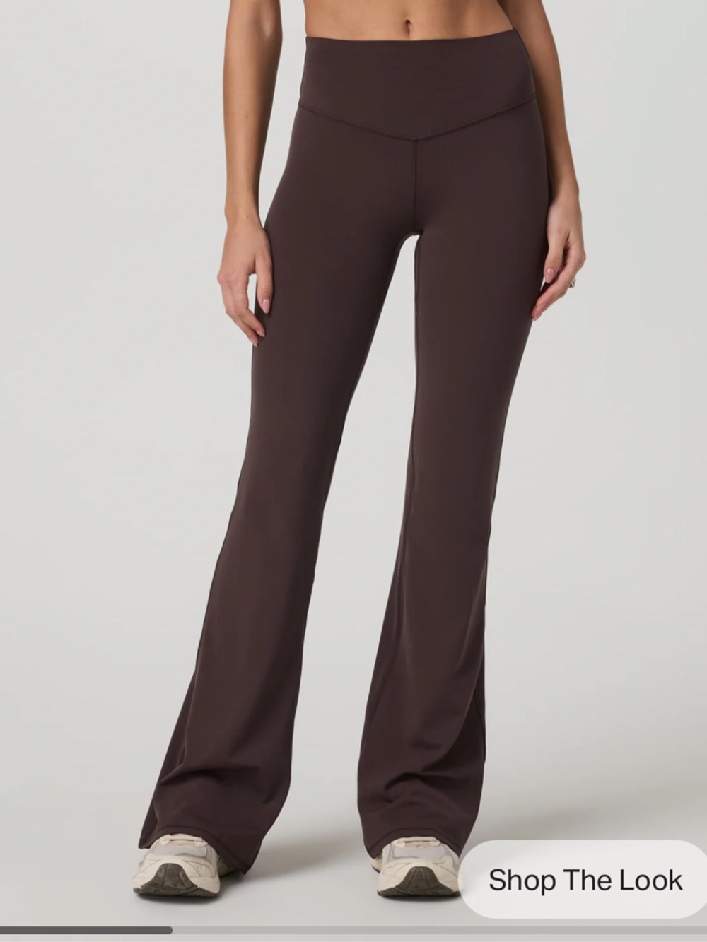 Vuori AllTheForm Flare in Brown Size SMALL AND SHORT